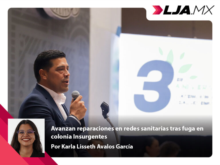 Avanzan reparaciones en redes sanitarias tras fuga en colonia Insurgentes en Aguascalientes