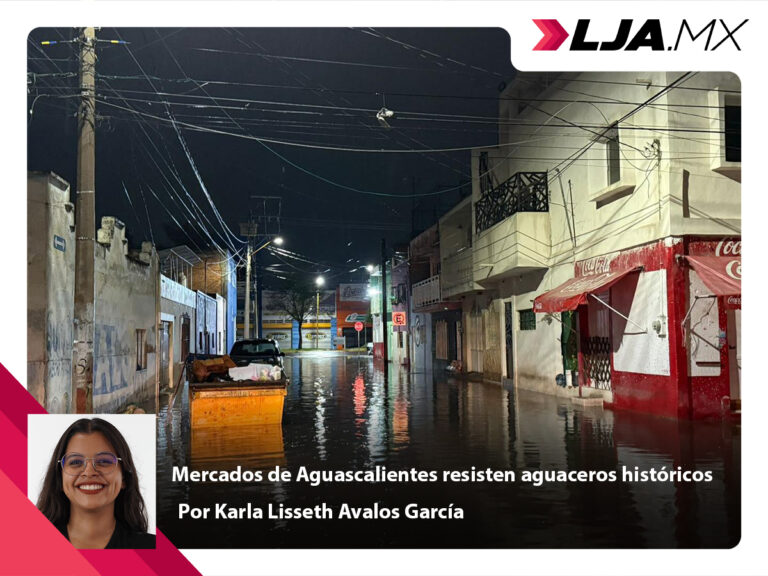 Mercados de Aguascalientes resisten aguaceros históricos