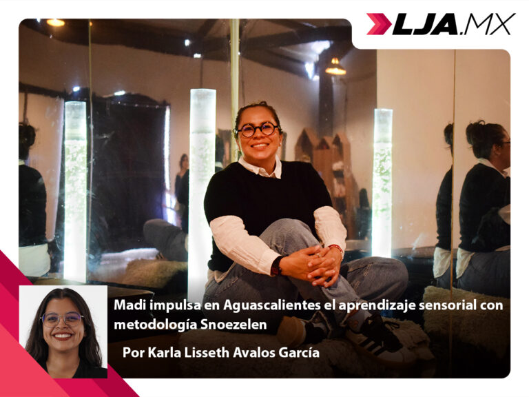 Madi impulsa en Aguascalientes el aprendizaje sensorial con metodología Snoezelen