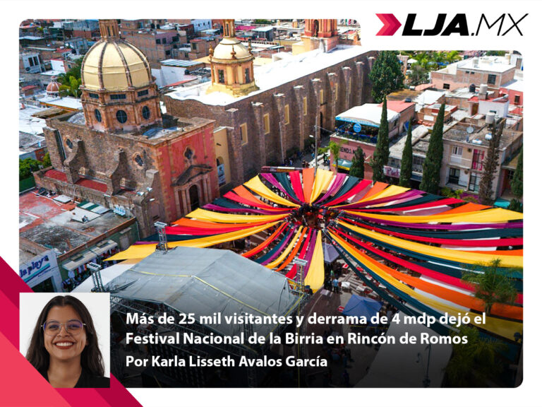 Más de 25 mil visitantes y derrama de 4 mdp dejó el Festival Nacional de la Birria en Rincón de Romos