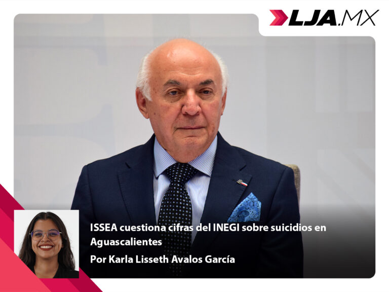 ISSEA cuestiona cifras del INEGI sobre suicidios en Aguascalientes