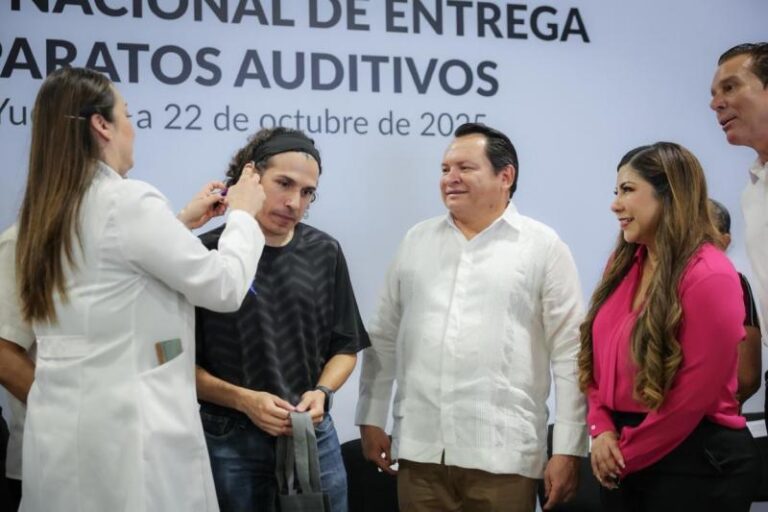 Gobierno del Renacimiento Maya devuelve audición a más de mil personas en Yucatán