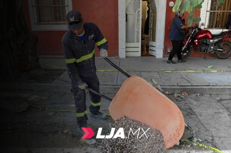 MIAA rehabilita alcantarillado sanitario en la colonia del Trabajo en Aguascalientes