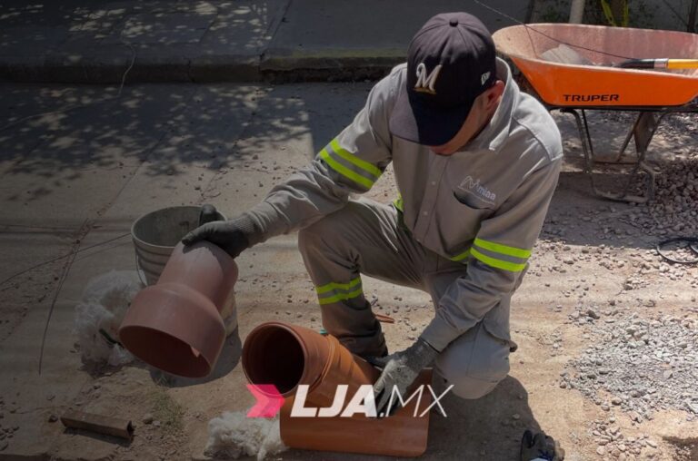 MIAA rehabilita alcantarillado de la colonia España