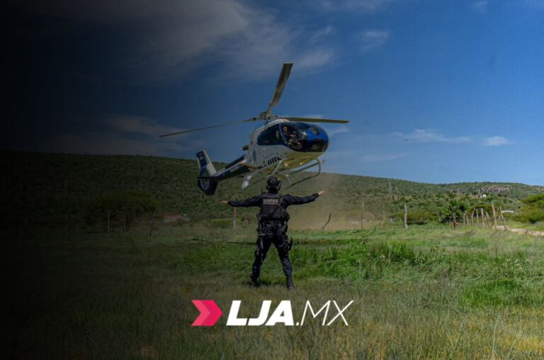 Con vigilancia aérea, se refuerza la seguridad en el estado de Aguascalientes