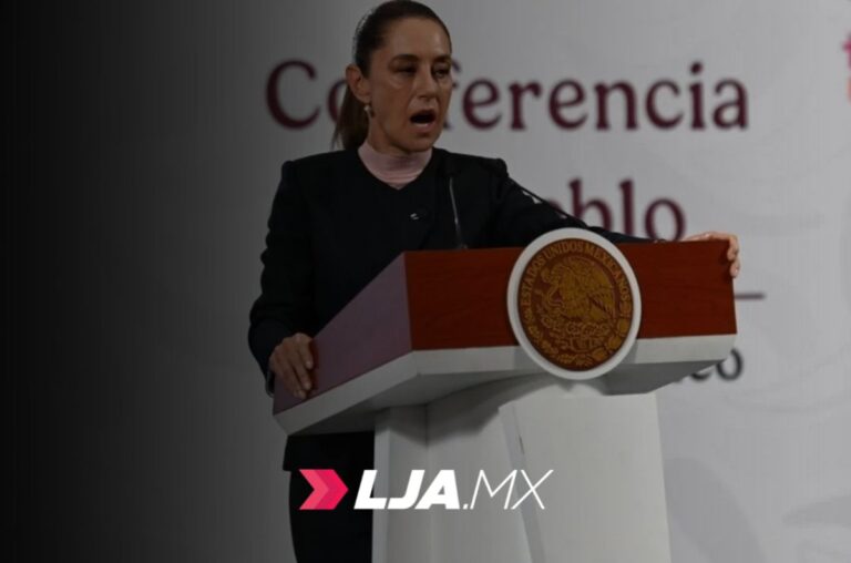 Sheinbaum rechaza medida de Trump de cancelar vuelos desde el AIFA