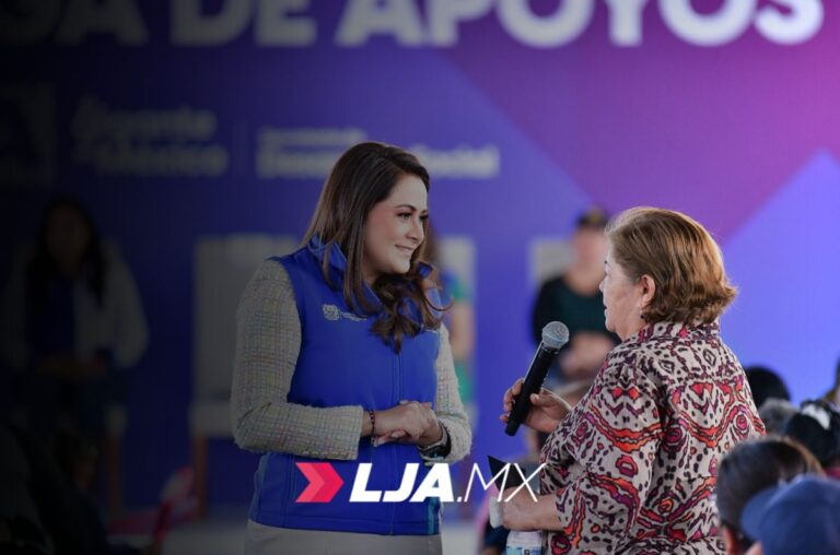 Gobierno del Estado entrega apoyos a 340 familias de Pabellón de Arteaga en Aguascalientes