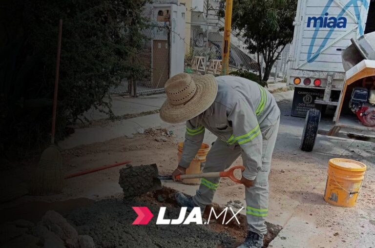 MIAA continúa trabajo intensivo de bacheo en Aguascalientes