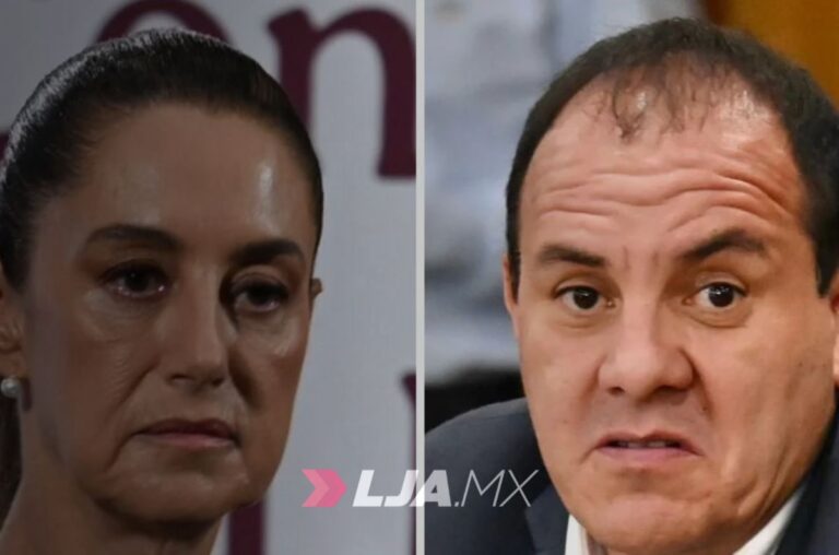 Presidenta reacciona sobre Cuauhtémoc Blanco y su juego de pádel