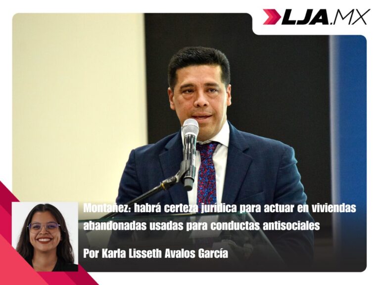 Montañez: habrá certeza jurídica para actuar en viviendas abandonadas usadas para conductas antisociales