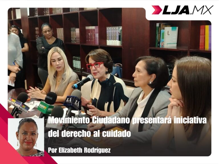 Movimiento Ciudadano presentará iniciativa del derecho al cuidado