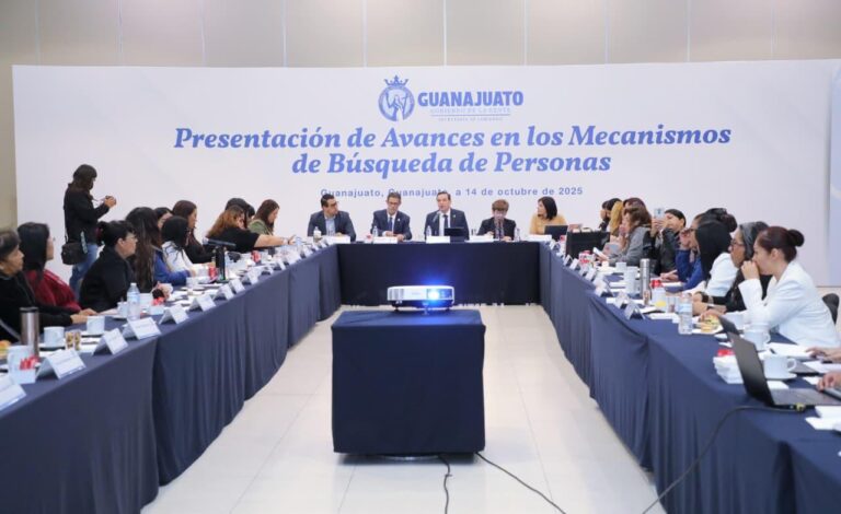 Guanajuato fortalece acciones en materia de Búsqueda de Personas