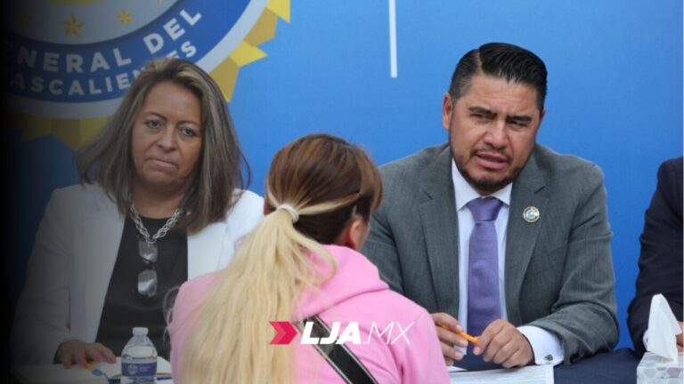 La Fiscalía General del Estado realiza con éxito la primera audiencia ciudadana en Pabellón de Arteaga