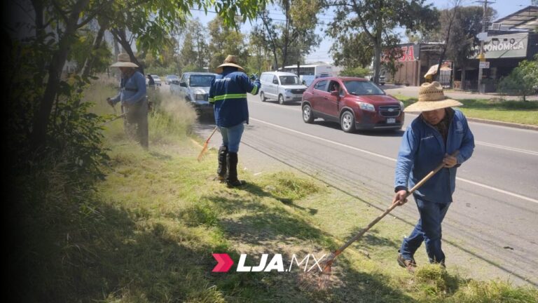 Ayuntamiento realiza megaoperativo de limpieza en Av. Mahatma Gandhi 