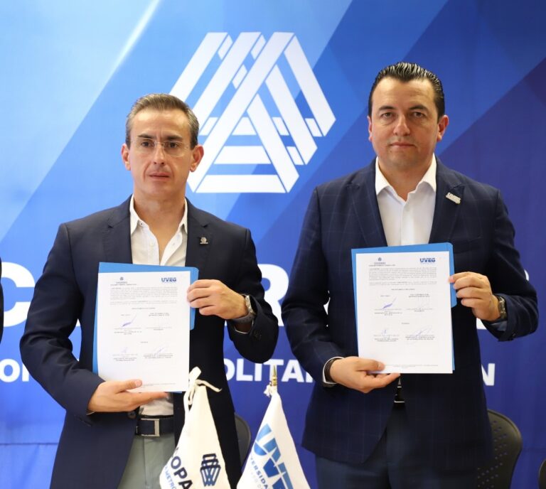 Juntos, UVEG y COPARMEX Zona Metropolitana de León, Guanajuato; por la educación y desarrollo empresarial