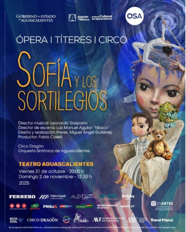 Sofía y los sortilegios: un viaje escénico entre sueños, muñecos y música