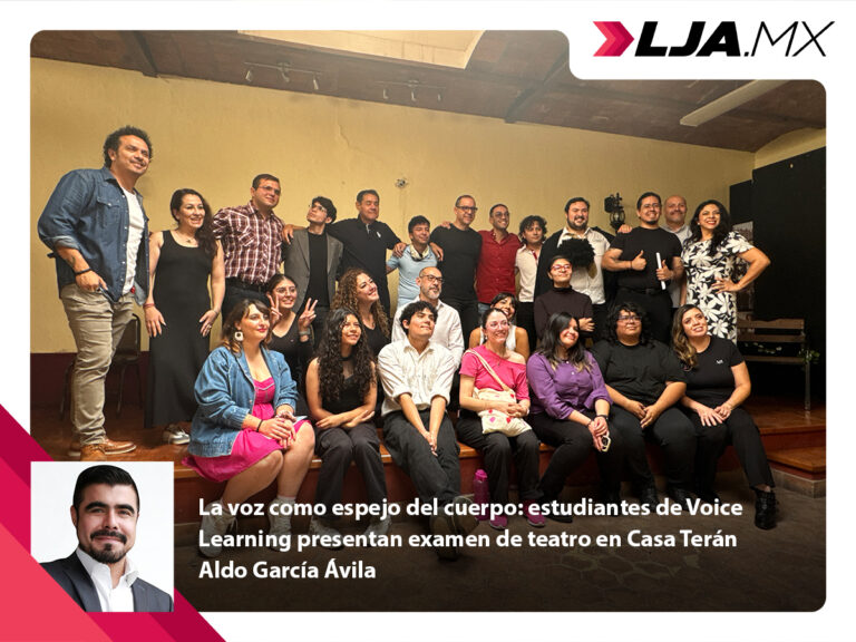 La voz como espejo del cuerpo: estudiantes de Voice Learning presentan examen de teatro en Casa Terán en Aguascalientes