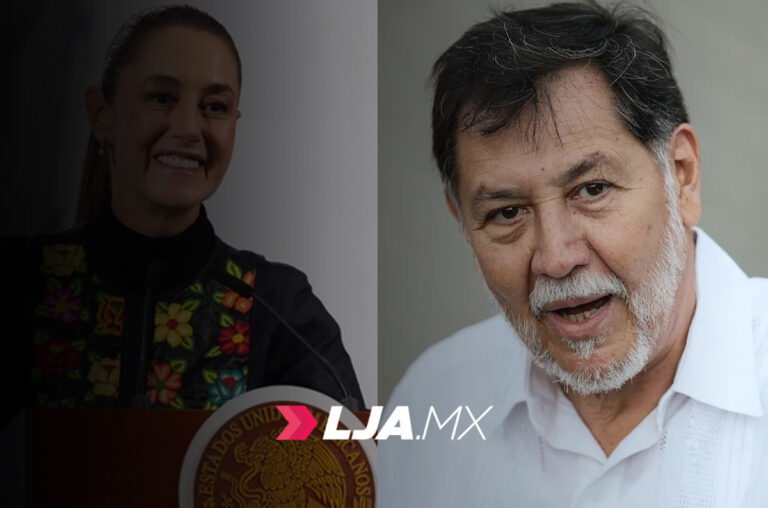 A cada quien nos evalúa la gente: Sheinbaum sobre Noroña y su viaje en jet privado