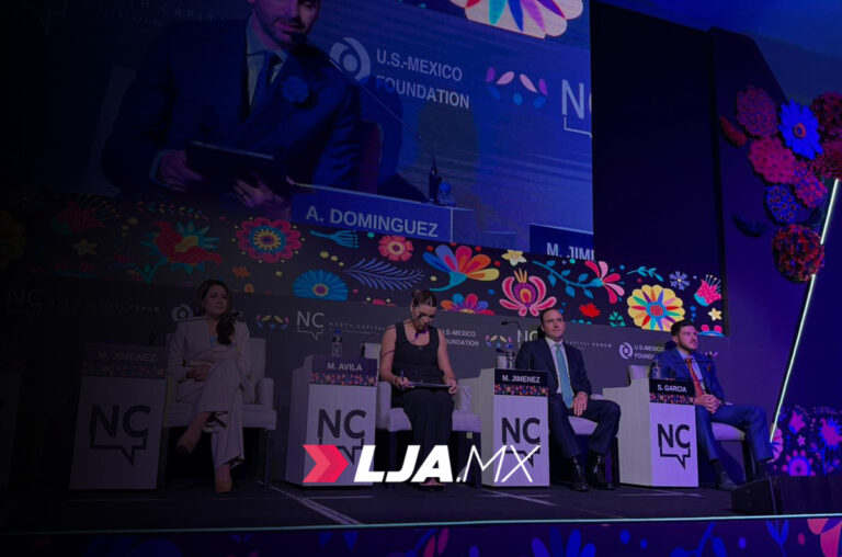 La gobernadora de Aguascalientes Teresa Jiménez participa en el North Capital Forum 2025
