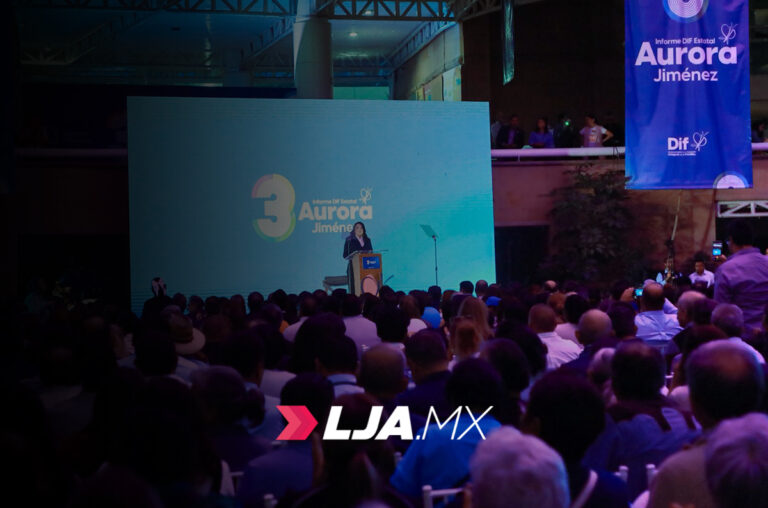 Construir un Aguascalientes más fuerte, solidario y lleno de amor: Aurora Jiménez rinde su 3er Informe al frente del DIF Estatal