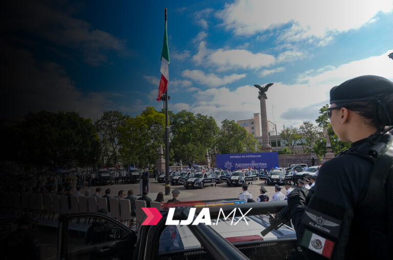 Alcalde de Aguascalientes Leonardo Montañez entrega 41 nuevas patrullas para reforzar la seguridad