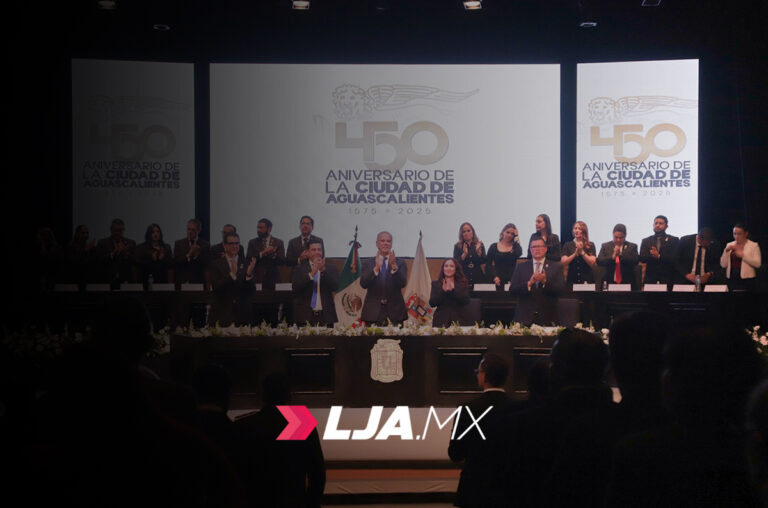 Alcalde de Aguascalientes Leonardo Montañez enaltece la grandeza de Aguascalientes en el 450 aniversario de la Fundación de la Ciudad