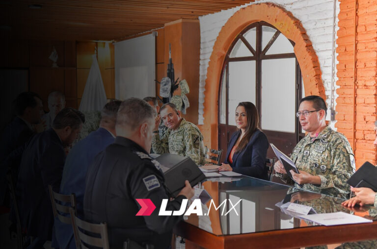 Gobernadora de Aguascalientes encabeza reunión de seguridad