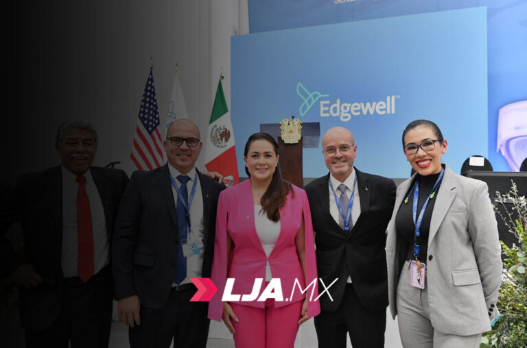 La gobernadora de Aguascalientes Teresa Jiménez inaugura nueva planta de la empresa norteamericana Edgewell