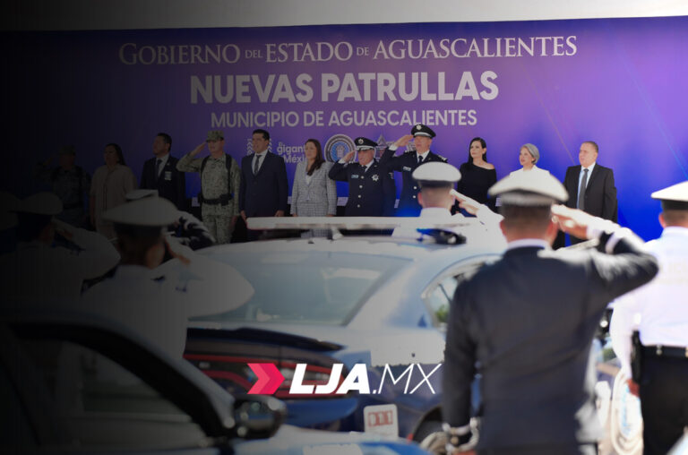 98 nuevas patrullas y 250 nuevos policías para el “Blindaje Aguascalientes”