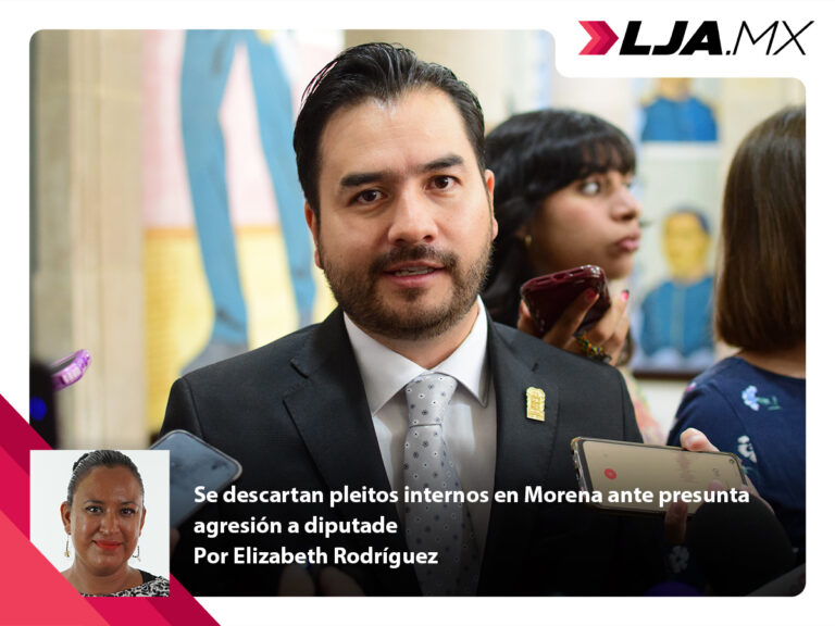 Se descartan pleitos internos en Morena ante presunta agresión a diputade en Aguascalientes