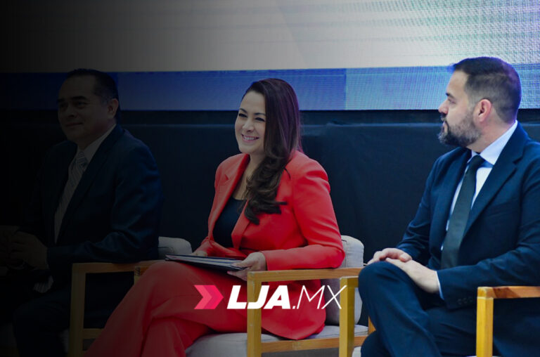 La gobernadora de Aguascalientes Teresa Jiménez inauguró el North America Automotive B2B Meeting