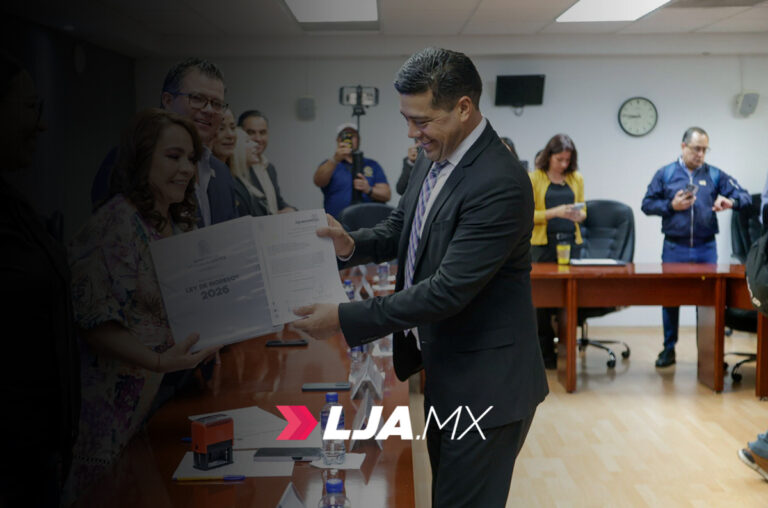 Alcalde presenta proyecto de Ley De Ingresos 2026 ante el Congreso Del Estado de Aguascalientes
