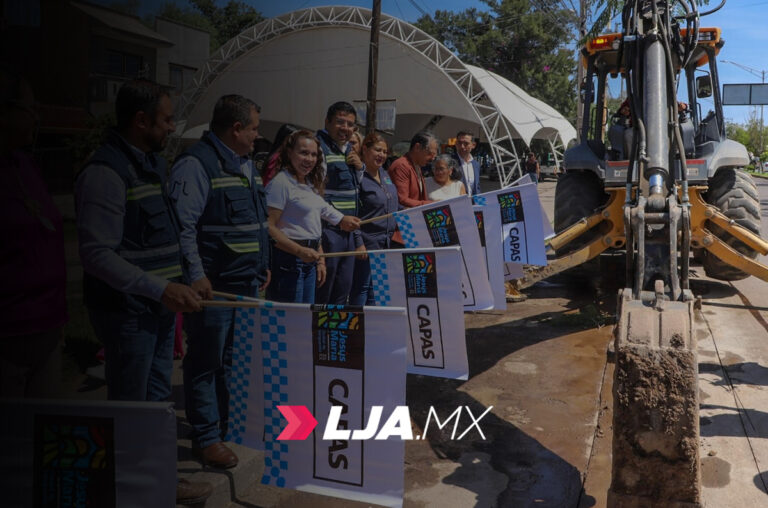 Arranca CAPAS dos importantes obras hidrosanitarias en la Delegación Maravillas, Jesús María