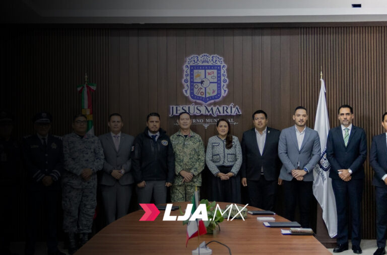 Autoridades de los tres niveles de gobierno fortalecen la seguridad en Jesús María