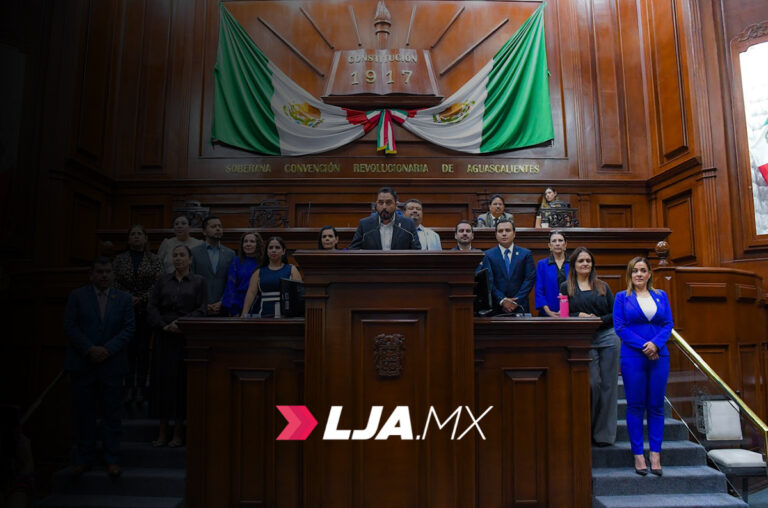 Congreso local define comparecencias por la glosa del Tercer Informe de la gobernadora de Aguascalientes Teresa Jiménez