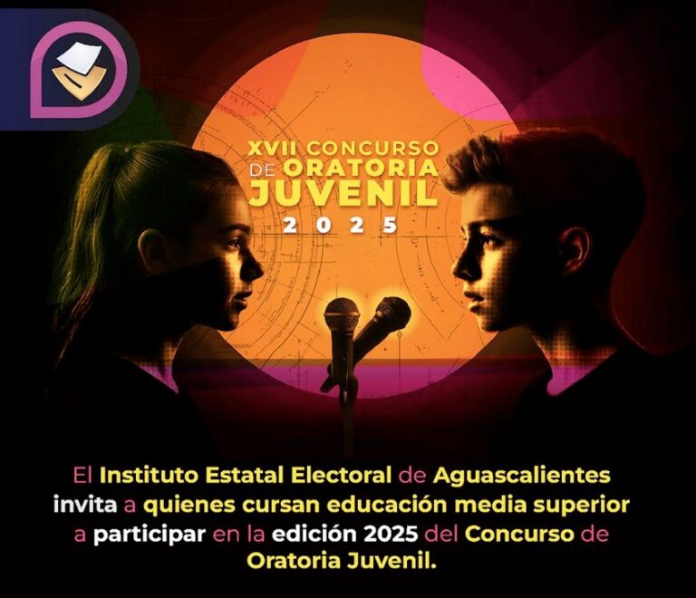 Invitan a jóvenes a participar en concurso de oratoria del IEE