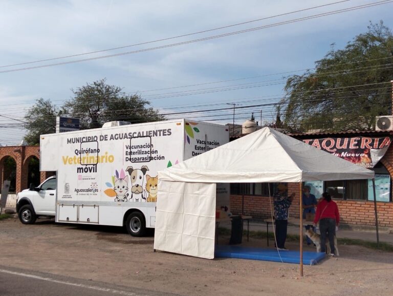 Quirófano Móvil Municipal brindará servicios veterinarios en Lomas de los Negritos y La Estrella