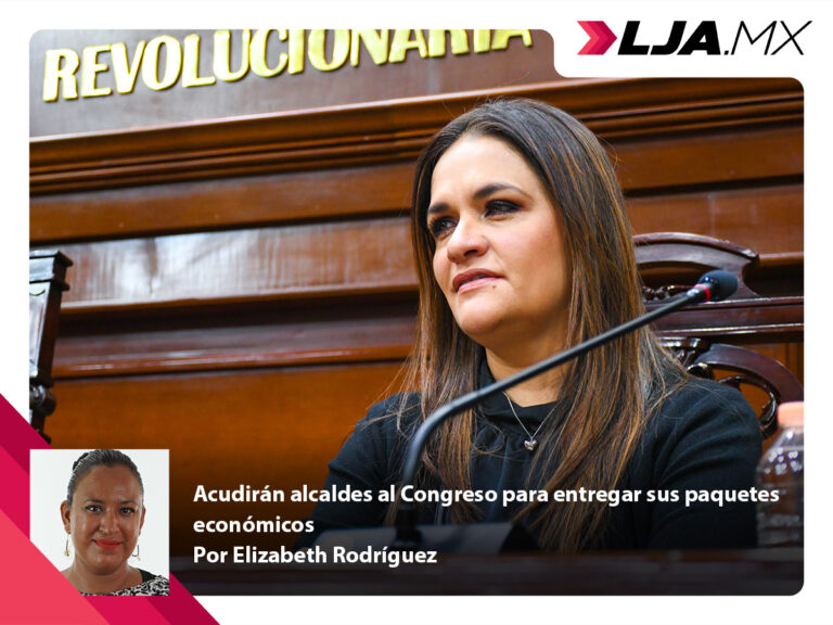 Acudirán alcaldes al Congreso del Estado de Aguascalientes para entregar sus paquetes económicos