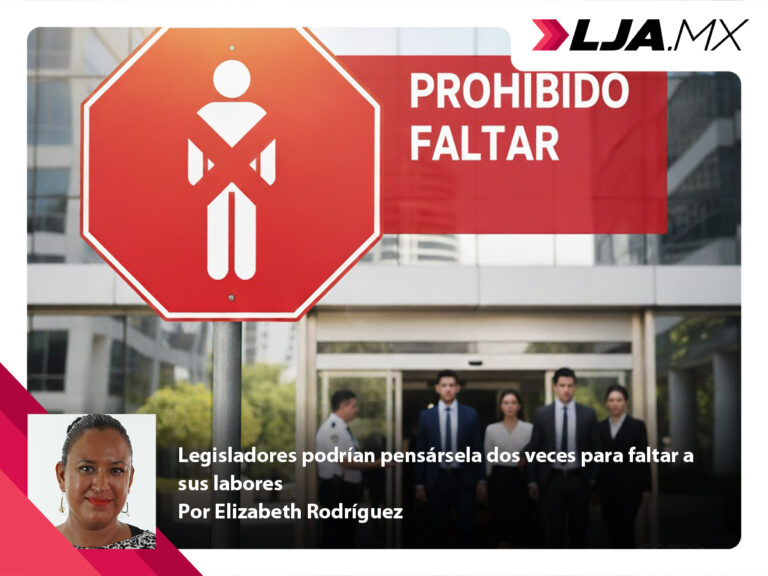 Legisladores podrían pensársela dos veces para faltar a sus labores en Aguascalientes