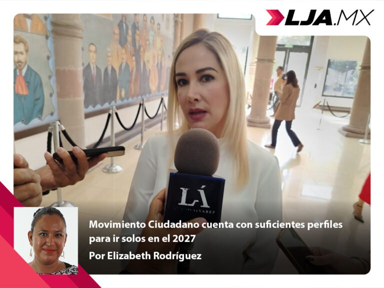 Movimiento Ciudadano cuenta con suficientes perfiles para ir solos en el 2027