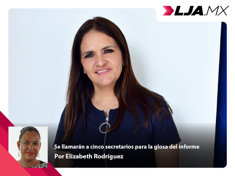 Se llamarán a cinco secretarios para la glosa del informe en Aguascalientes