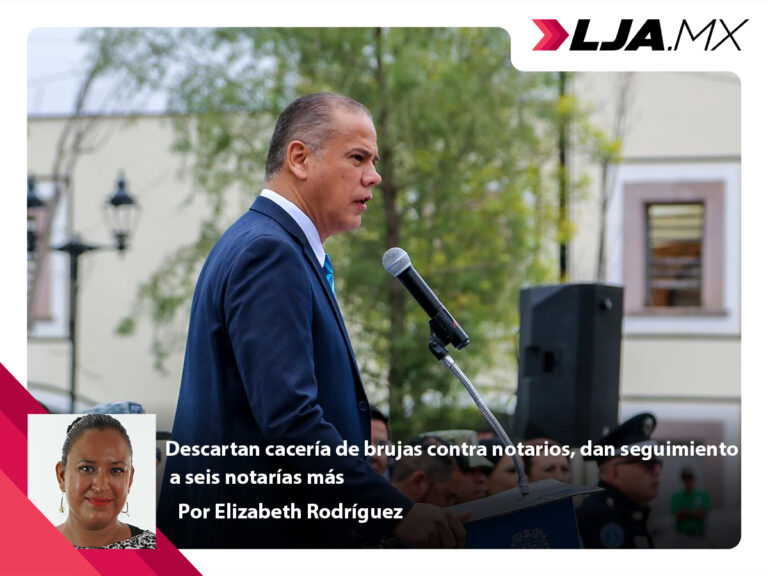 Descartan cacería de brujas contra notarios, dan seguimiento a seis notarías más