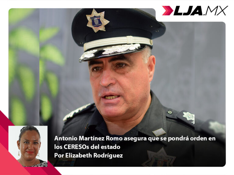 Antonio Martínez Romo asegura que se pondrá orden en los CERESOs del estado de Aguascalientes