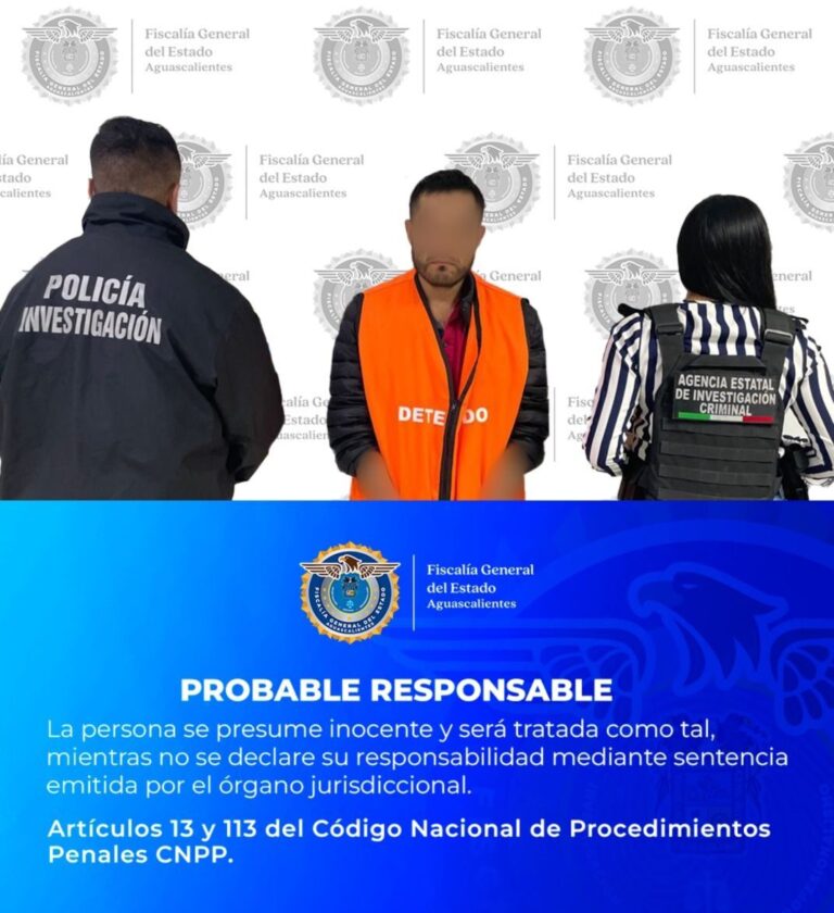 La FGE logra vinculación a proceso contra “El Buda” por homicidio en Jesús María