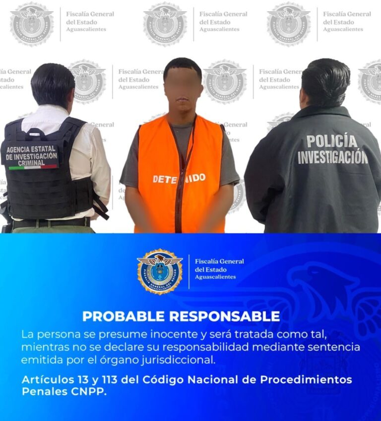 Vinculan a proceso a presunto implicado en homicidio en el fraccionamiento San Gerardo en Aguascalientes