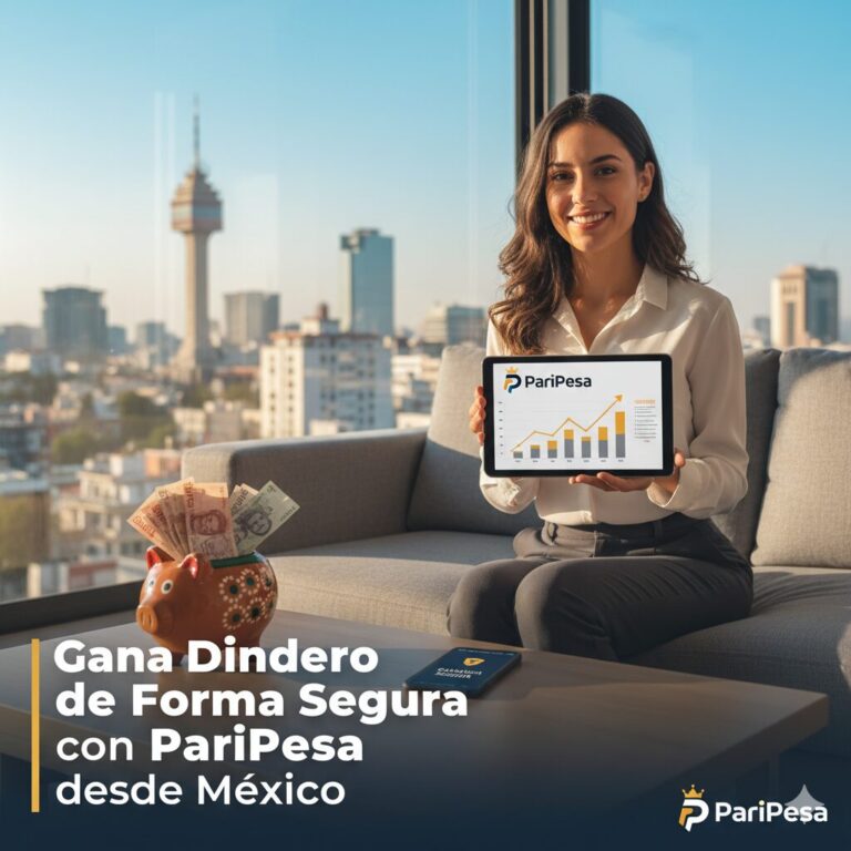Gana dinero de forma segura con PariPesa desde México