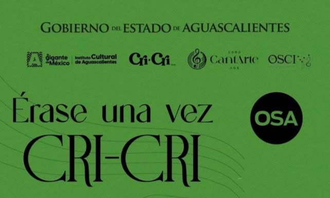 Participará coro infantil de Jesús María en concierto “érase una vez cri-cri”