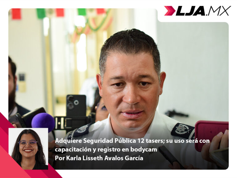 Adquiere Seguridad Pública Municipal de Aguascalientes 12 tasers; su uso será con capacitación y registro en bodycam