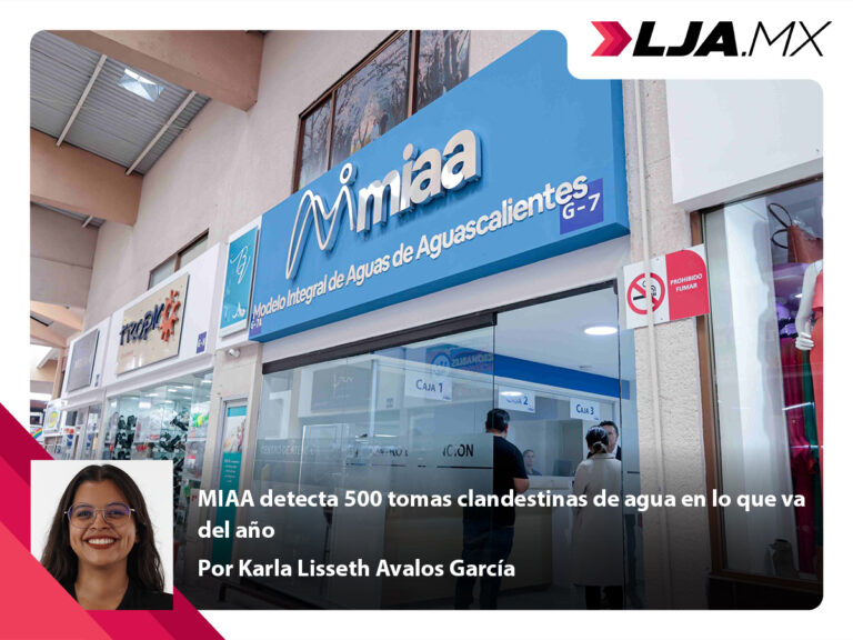 MIAA detecta 500 tomas clandestinas de agua en lo que va del año en Aguascalientes