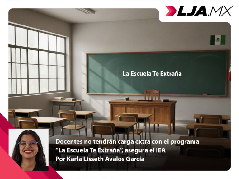 Docentes no tendrán carga extra con el programa “La Escuela Te Extraña”, asegura el IEA